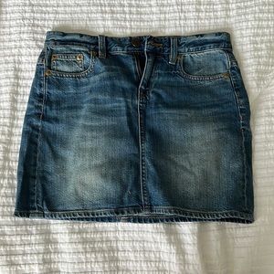 J.Crew Indigo Denim Skirt